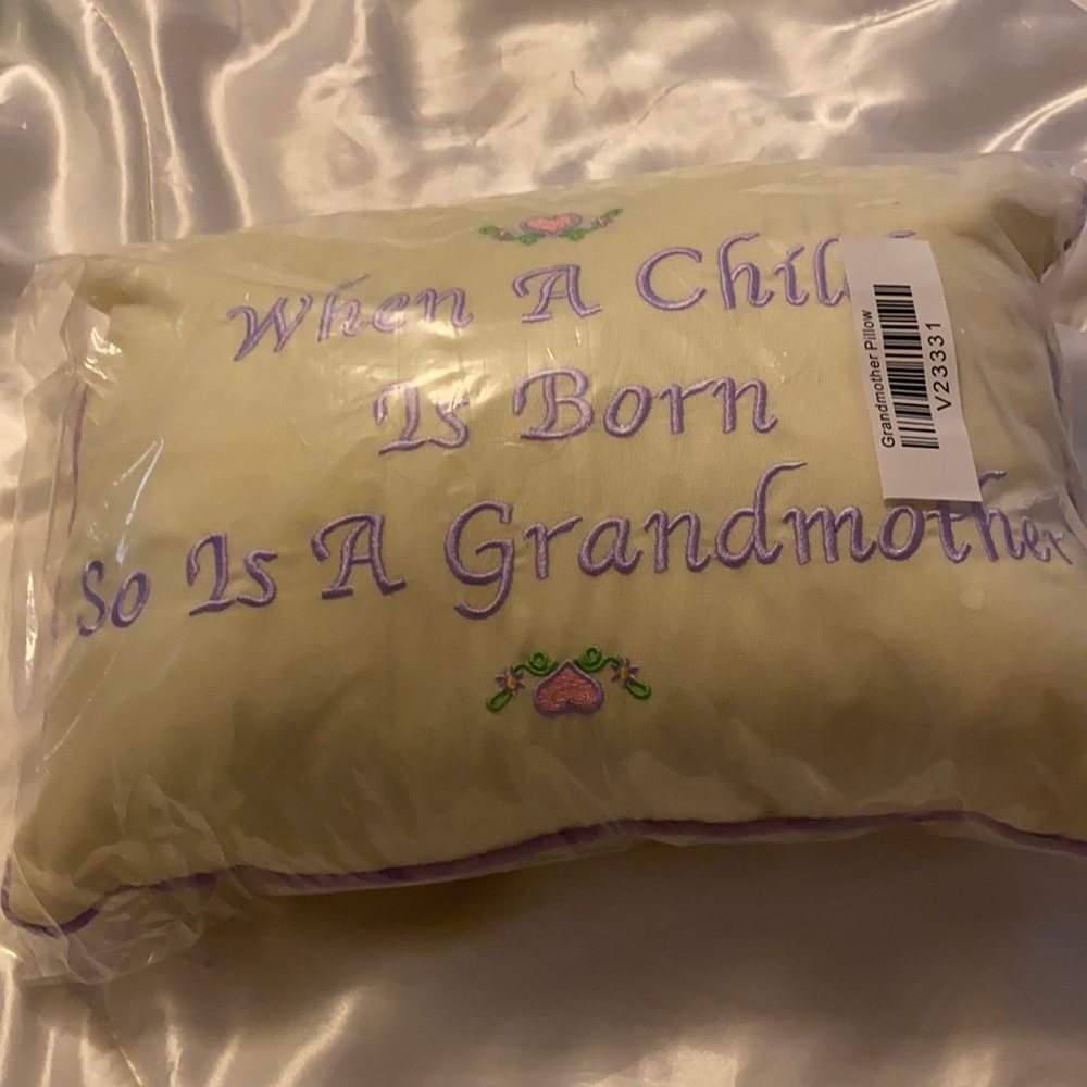 When a child is born pillow